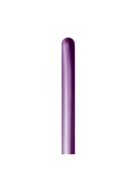 Metallic Reflex Violet 260T Modelling Latex Balloons 50 pk