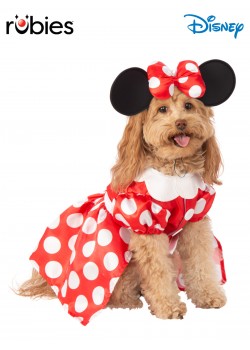 Minnie Mouse Pet Costume Minnie Mouse Pet Costume