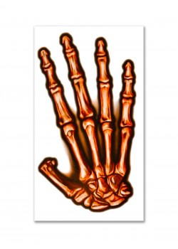 Skeleton Halloween Large Tattoo Kit - Accessory