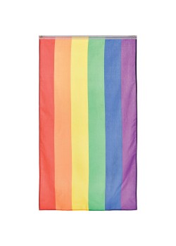 Rainbow Fabric Flag 1.5m x 90cm