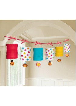 Fisher Price 1st Birthday Circus Garland Lantern