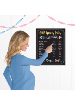 Gender Reveal Old Wives Tales What Will Baby Be Party Games 25 pk