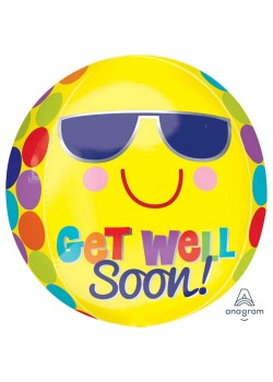 Get Well Party Decorations - Shaped Balloon Bright Sunny Orbz