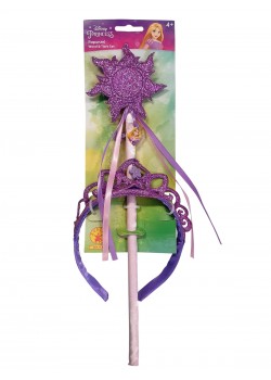 Rapunzel Accessory Bundle - Wand & Tiara Set Tangled Rapunzel Accessory Bundle - Wand & Tiara Set Tangled