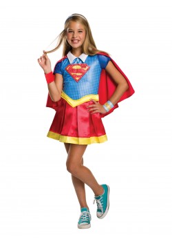 Supergirl DC Superhero Girls Deluxe Child Costume Supergirl DC Superhero Girls Deluxe Child Costume