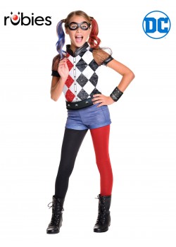 Harley Quinn DC Superhero Girls Deluxe, Child Harley Quinn DC Superhero Girls Deluxe, Child