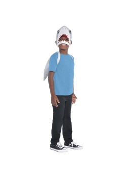Shark Splash Party Supplies - Shark Mask & Fin Shark Splash Party Supplies - Shark Mask & Fin