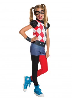 Harley Quinn Suicide Squad DC Superhero Girls Classic Child Costume Harley Quinn Suicide Squad DC Superhero Girls Classic Child Costume