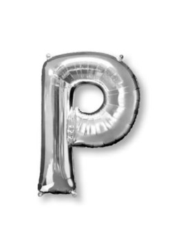 Silver Shaped Balloon