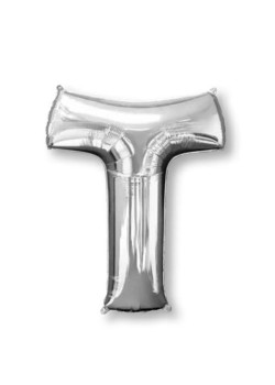 Silver Shaped Balloon