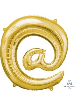 at Symbol Gold  Shaped Balloon