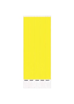 Yellow Wristbands 50 pk