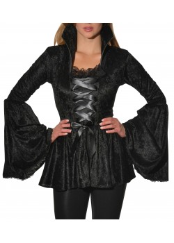 Soul Crushed Velvet Adult Top Witches
