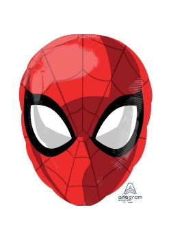 Spider-Man Head Shaped Balloon 30cm x 43cm Spider-Man Head Shaped Balloon 30cm x 43cm