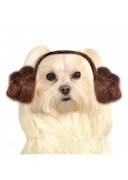 Princess Leia Buns - Pet Accessory Star Wars