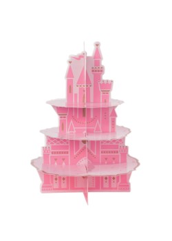 Disney Princess Once Upon A Time Castle 3 Tier Cupcake Stand 32cm x 44cm