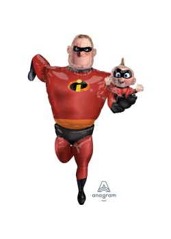 Incredibles Mr Incredible Airwalker Foil Balloon 88cm x 170cm