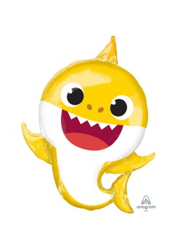 Baby Shark Party Decorations - Shaped Balloon SuperShape XL