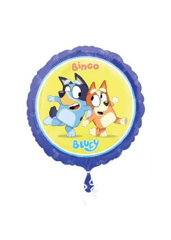 Bingo, Bluey Round Foil Balloon 45cm