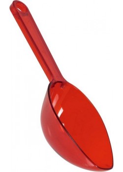 Red Party Supplies - Plastic Scoop