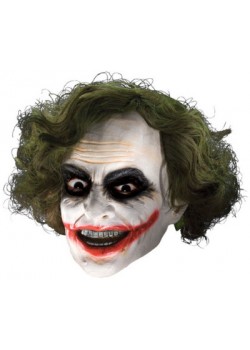 The Joker DC Comics 3/4 Adult Mask With Hair - Accessory