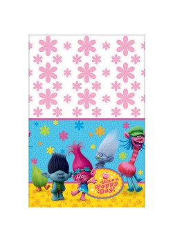 Trolls Have a Poppy Day! Plastic Table Cover 1.37m x 2.43m