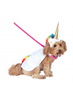 Unicorn Mythical Light Up Pet Pet Costume Unicorn Mythical Light Up Pet Pet Costume