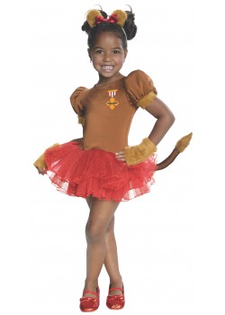 Cowardly Lion Wizard of Oz Tutu Child Costume