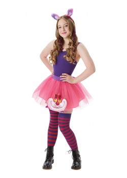 Cheshire Cat Alice In Wonderland Tutu & Accessories Adult Set