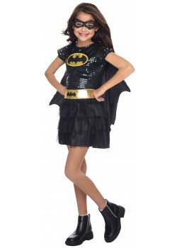 Batgirl Sequin Tutu Child Costume Batgirl Sequin Tutu Child Costume