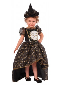 Black Witch Deluxe Child Costume