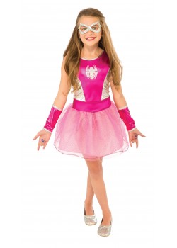 Pink Spider-Girl Tutu Child Dress