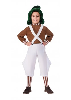 Oompa Loompa Charlie & The Chocolate Factory Classic Child Costume Oompa Loompa Charlie & The Chocolate Factory Classic Child Costume