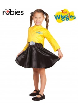 The Wiggles Yellow Classic Child Costume Girl's Costumes The Wiggles Yellow Classic Child Costume Girl's Costumes