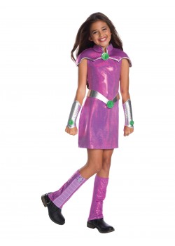 Starfire DC Comics Deluxe Child Costume Starfire DC Comics Deluxe Child Costume