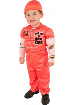 Muscle Man Prisoner Halloween Deluxe Child Costume