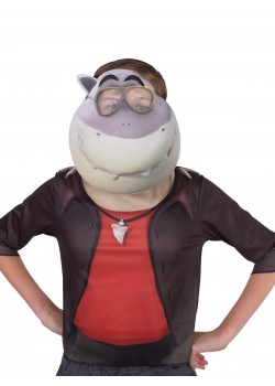 Bad Guys Mr Shark Child Costume Top & Mask