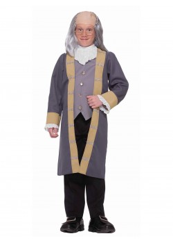 Benjamin Franklin Celebrities Classic Child Costume