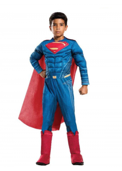Superman Deluxe Justice League Child Costume Superman Deluxe Justice League Child Costume