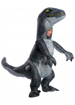 Velociraptor Blue Inflatable Child Costume Jurassic World
