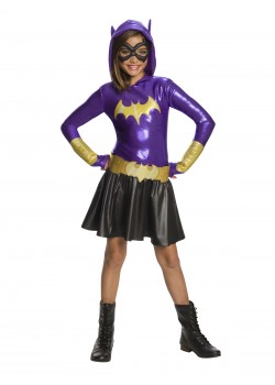 Batgirl DC Superhero Girls Hoodie Child Costume Batgirl DC Superhero Girls Hoodie Child Costume