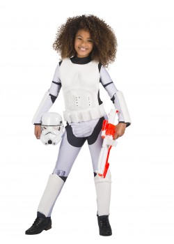 Stormtrooper Girl Jumpsuit Child Costume Star Wars
