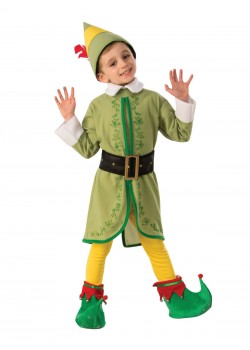 Buddy The Elf Child Costume Christmas