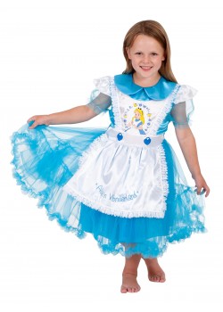 Alice In Wonderland Tulle Deluxe Child Costume Alice In Wonderland Tulle Deluxe Child Costume