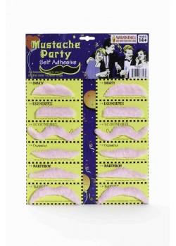 Pink Moustache Set - Accessory