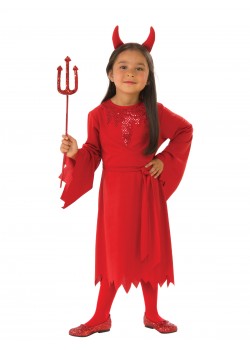 Red Devil Girls Costume