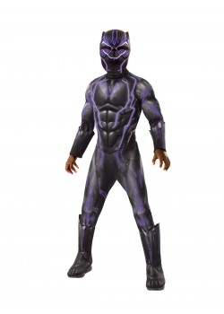 Black Panther Super Deluxe Battle Child Costume Black Panther Super Deluxe Battle Child Costume