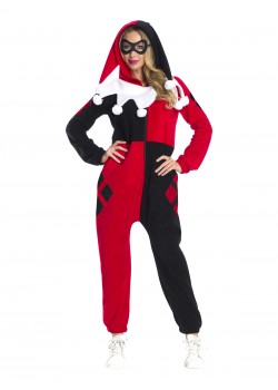 Harley Quinn Onesie Adult Jumpsuit Suicide Squad Harley Quinn Onesie Adult Jumpsuit Suicide Squad