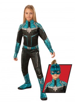 Captain Marvel Classic Kree Child Suit