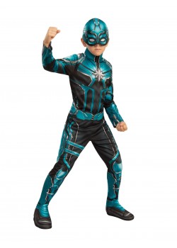 Yon Rogg Classic Captain Marvel Child Costume Yon Rogg Classic Captain Marvel Child Costume